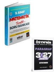 Miray 2027  9. Sınıf Matematik Tematik Soru Bankası+ EVP Akademi Paragraf