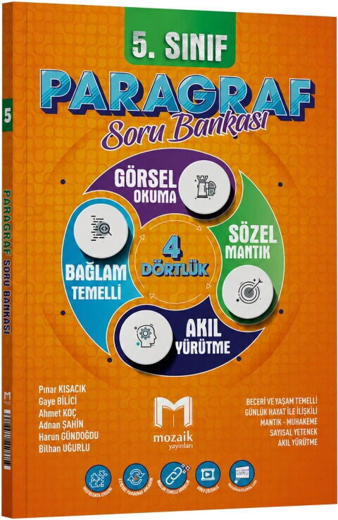 Mozaik Yayınları 5. Sınıf Paragraf Soru Bankası