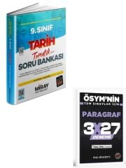 Miray 2027 9. Sınıf 2025 Tarih Tematik Konu Özetli Soru Bankası+ EVP Akademi Paragraf