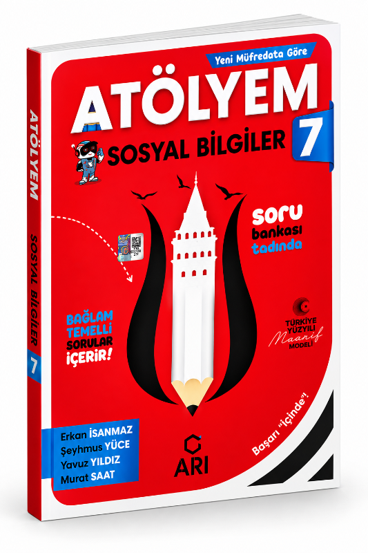 Arı Yayınları 7 Sınıf Sosyalimo Sosyal Bilgiler Atölyem - GÜNCEL