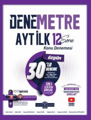 Orijinal YKS AYT İlk 12 Soru 30 lu Konu Denemesi Çözümlü Orijinal Yayınları