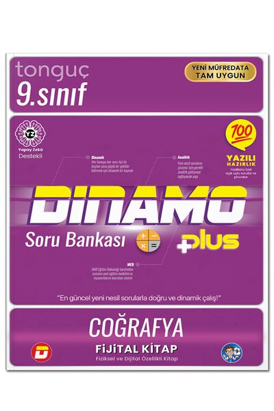 Tonguç 9. Sınıf Coğrafya Dinamo Soru Bankası Tonguç Akademi