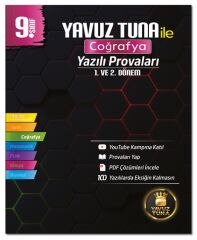 Yavuz Tuna 9. Sınıf Coğrafya Yazılı Provaları 1. ve 2. Dönem Yavuz Tuna