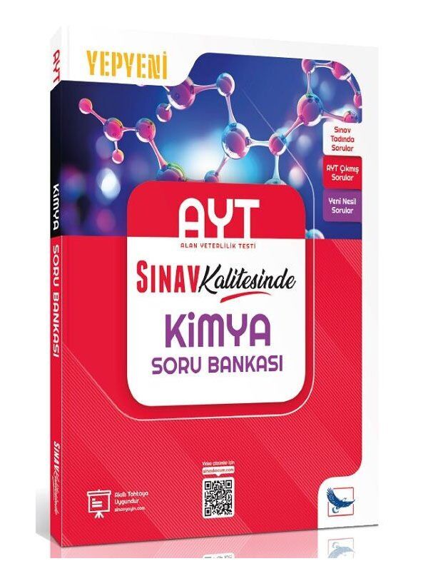 Sınav YKS AYT Kimya Sınav Kalitesinde Soru Bankası Sınav Yayınları