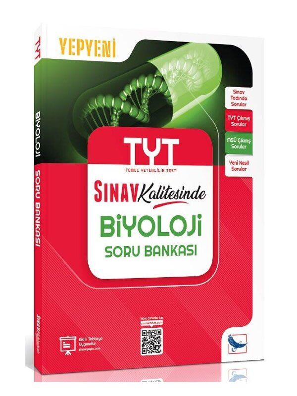 Sınav YKS TYT Biyoloji Sınav Kalitesinde Soru Bankası Sınav Yayınları
