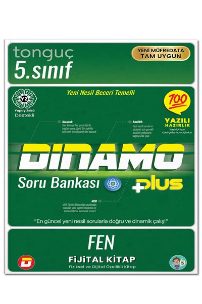 Tonguç 5. Sınıf Fen Bilimleri Dinamo Soru Bankası Tonguç Akademi