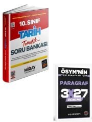 Miray 2027 10. Sınıf Tarih Konu Özetli Tematik Soru Bankası+ EVP Akademi Paragraf