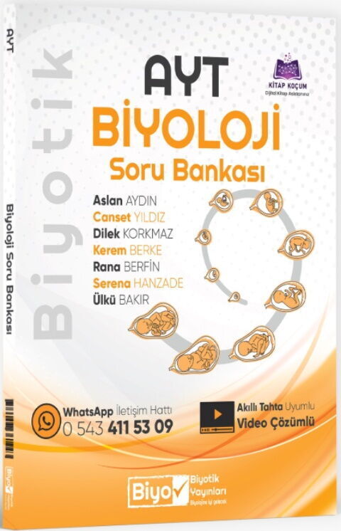 Biyotik Yayınları AYT Biyoloji Soru Bankası