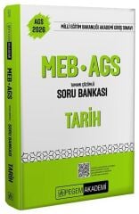 Pegem 2026 MEB-AGS Tarih Soru Bankası Çözümlü Pegem Akademi Yayınları