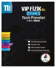 Vip Fizik 11. Sınıf Fizik Yazılı Provaları 1. ve 2. Dönem - Kemal Coşkun Vip Fizik