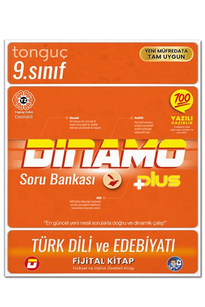Tonguç 9. Sınıf Türk Dili ve Edebiyatı Dinamo Soru Bankası Tonguç Akademi