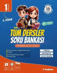 Tudem 1.Sınıf 2. Dönem Tüm Dersler Soru Bankası Tudem Yayınları