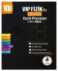 Vip Fizik 10. Sınıf Fizik Yazılı Provaları 1. ve 2. Dönem - Kemal Coşkun Vip Fizik