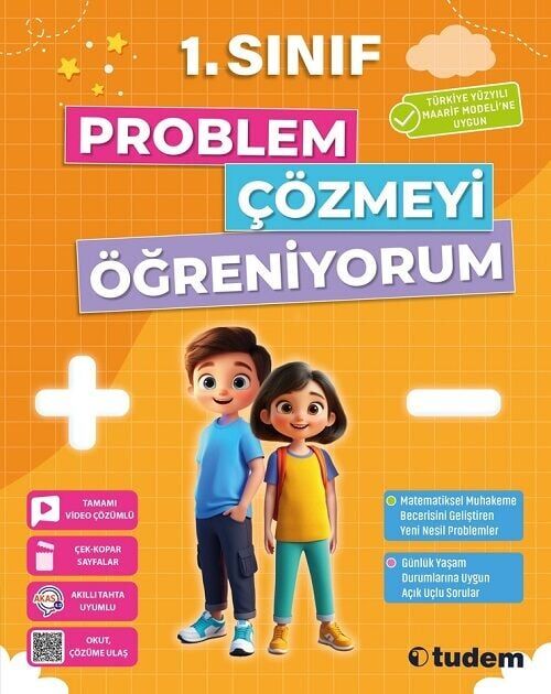 Tudem 1. Sınıf Problem Çözmeyi Öğreniyorum Tudem Yayınları