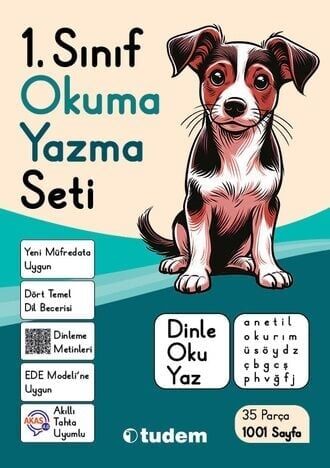 Tudem 1. Sınıf Okuma Yazma Seti Paketli Tudem Yayınları