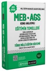 Pegem 2026 MEB-AGS Eğitimin Temelleri ve Türk Milli Eğitim Sistemi Konu Anlatımlı Pegem Akademi Yayınları
