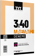 Marka 2025 YKS TYT Matematik 3x40 Deneme Marka Yayınları
