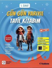 Tudem 1. Sınıf Gün Gün Yarıyıl Tatil Kitabım Tudem Yayınları
