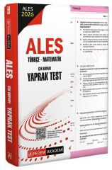 Pegem 2026 ALES Yaprak Test Pegem Akademi Yayınları