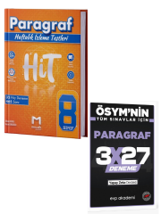 Mozaik 2027 8. Sınıf Paragraf HİT 32 Deneme+ EVP Akademi Paragraf