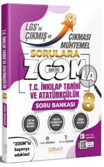 Günay Yayınları 8. Sınıf LGS T.C. İnkılap Tarihi ve Atatürkçülük Zoom Serisi Çıkması Muhtemel Soru Bankası