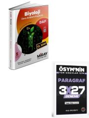 Miray 2027 12. Sınıf Biyoloji Ders Anlatım Fasikülleri+ EVP Akademi Paragraf