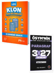 Mozaik 2027 8. Sınıf LGS Fen Bilimleri Klon 13 Deneme+ EVP Akademi Paragraf