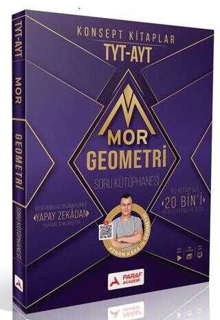 Paraf Yayınları TYT AYT Geometri Mor Soru Kütüphanesi