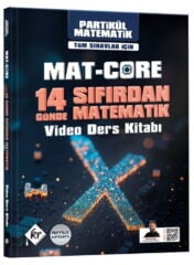 KR Akademi Partikül Matematik Mat Core 14 Günde Sıfırdan Matematik Video Ders Kitabı