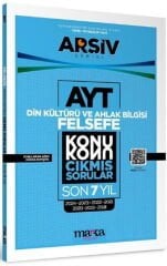 Marka 2025 YKS AYT Din Kültürü ve Ahlak Bilgisi-Felsefe Çıkmış Sorular Son 7 Yıl Konu Konu Tıpkı Basım Arşiv Serisi Çözümlü Marka Yayınları