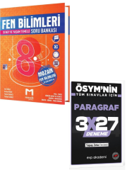 Mozaik 2027  8. Sınıf Fen Bilimleri Soru Bankası+ EVP Akademi Paragraf