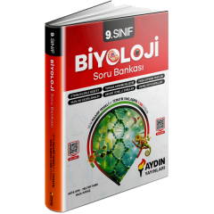 Aydın Yayınları 9. Sınıf 2025 Biyoloji Soru Bankası