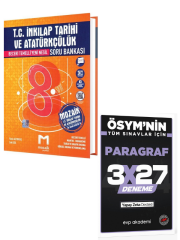 Mozaik 2027 8. Sınıf LGS T.C. İnkılap Tarihi ve Atatürkçülük Soru Bankası+ EVP Akademi Paragraf