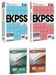 Anla Kazan + Yargı 2026 EKPSS Konu + Soru Bankası 2 li Set Yargı Yayınları