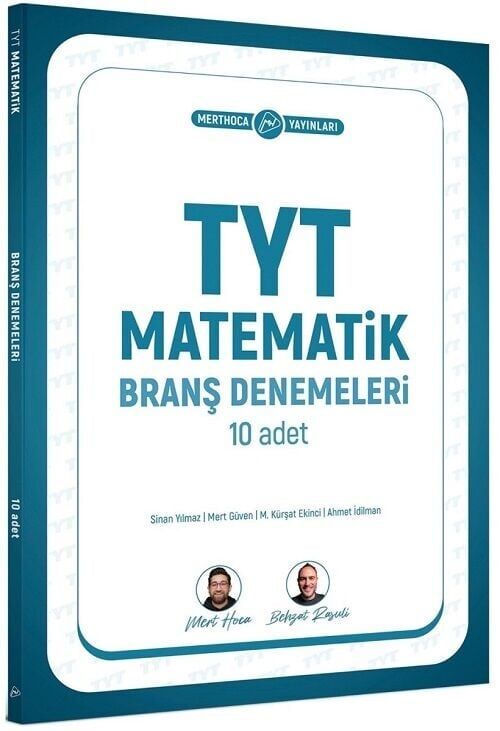 Mert Hoca YKS TYT Matematik 10 Deneme - Mert Güven Mert Hoca Yayınları