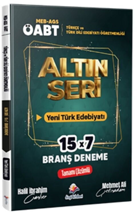 Dizgi 2026 MEB AGS ÖABT Altın Seri Türkçe Öğretmenliği Türk Dili ve Edebiyatı Öğretmenliği Yeni Türk Edebiyatı 7 Deneme