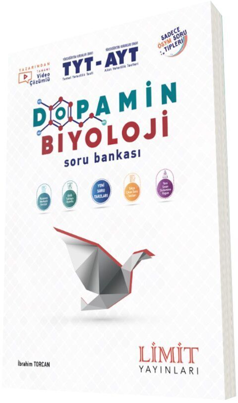 Limit Yayınları TYT AYT Dopamin Biyoloji Soru Bankası