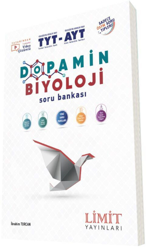 Limit Yayınları TYT AYT Dopamin Biyoloji Soru Bankası