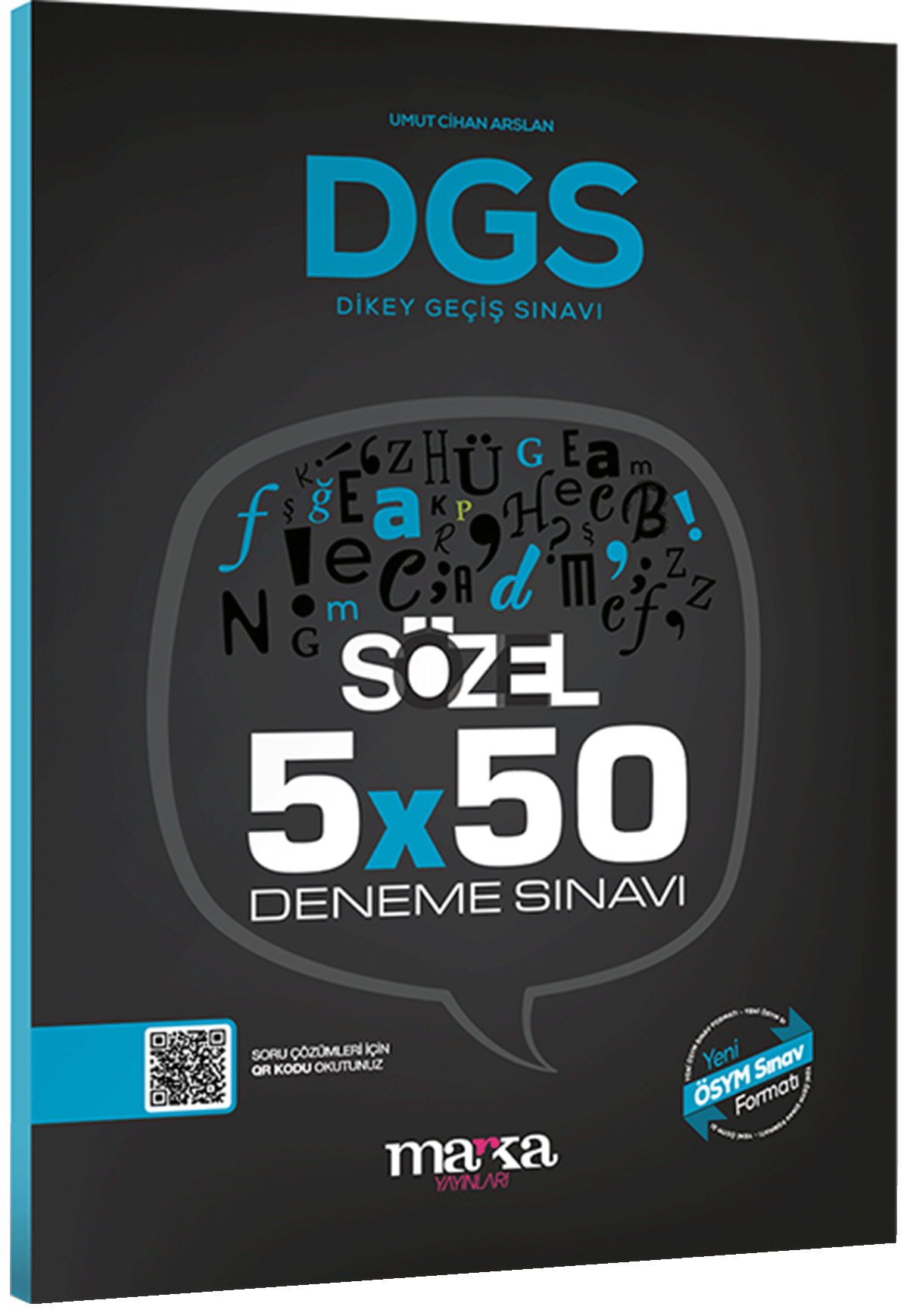 Marka 2025 DGS Sözel 5x50 Deneme 100 Soruluk PDF Çözümlü Marka Yayınları