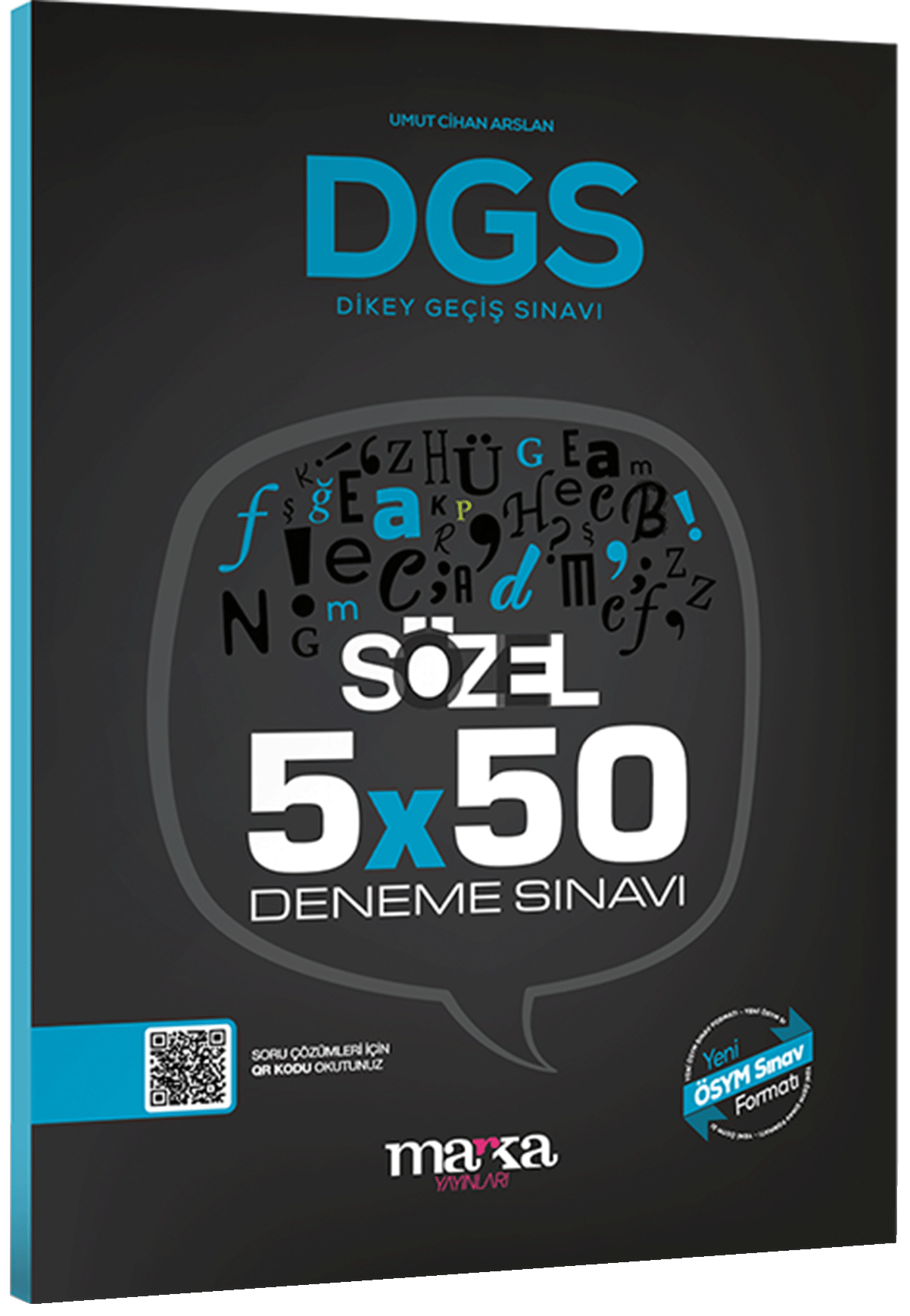 Marka 2025 DGS Sözel 5x50 Deneme 100 Soruluk PDF Çözümlü Marka Yayınları