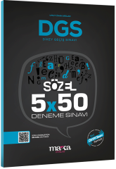 Marka 2025 DGS Sözel 5x50 Deneme 100 Soruluk PDF Çözümlü Marka Yayınları