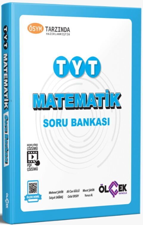 Ölçek YKS TYT Matematik Soru Bankası Çözümlü Ölçek Yayınları