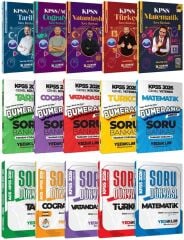 Yediiklim 2026 KPSS Genel Yetenek Genel Kültür Atölye Soru Dünyası Bumerang Soru Bankası 15 li Set Yediiklim Yayınları