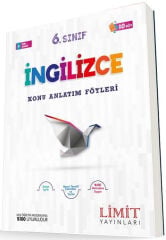 Limit Yayınları 6. Sınıf İngilizce Konu Anlatım Föyleri