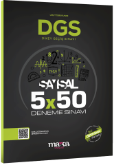 Marka 2025 DGS Sayısal 5x50 Deneme 100 Soruluk PDF Çözümlü Marka Yayınları