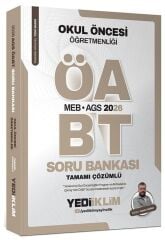 Yediiklim 2026 ÖABT MEB-AGS Okul Öncesi Öğretmenliği Soru Bankası Çözümlü - Hasan Sanlı Yediiklim Yayınları