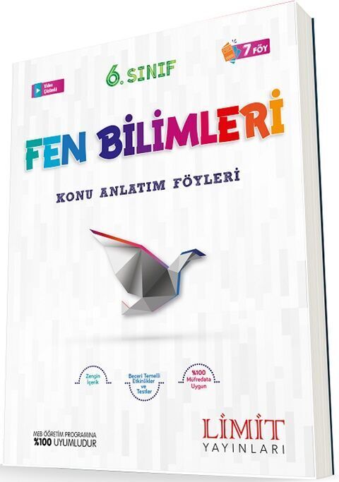 Limit Yayınları 6. Sınıf Fen Bilimleri Konu Anlatım Föyleri