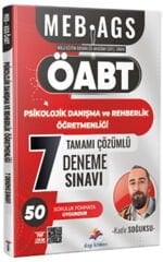 Dizgi Kitap 2026 MEB AGS ÖABT Psikolojik Danışma ve Rehberlik Öğretmenliği Tamamı PDF Çözümlü 7 Deneme Sınavı