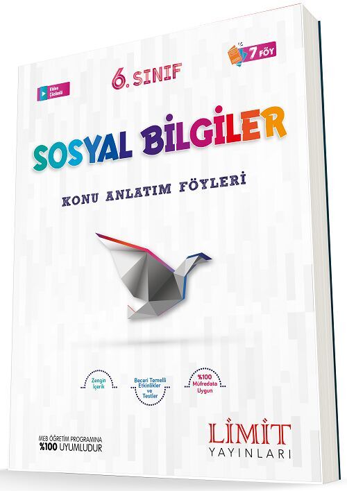 Limit Yayınları 6. Sınıf Sosyal Bilgiler Konu Anlatım Föyleri