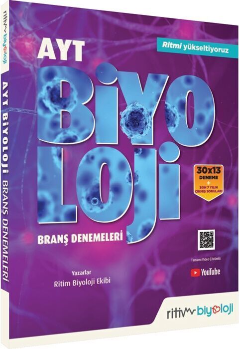 Ritim Biyoloji AYT Biyoloji 30 x 13 Branş Denemeleri